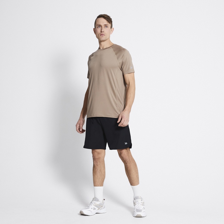 Training tee "Ms Run Tee 2.0"  Beige
